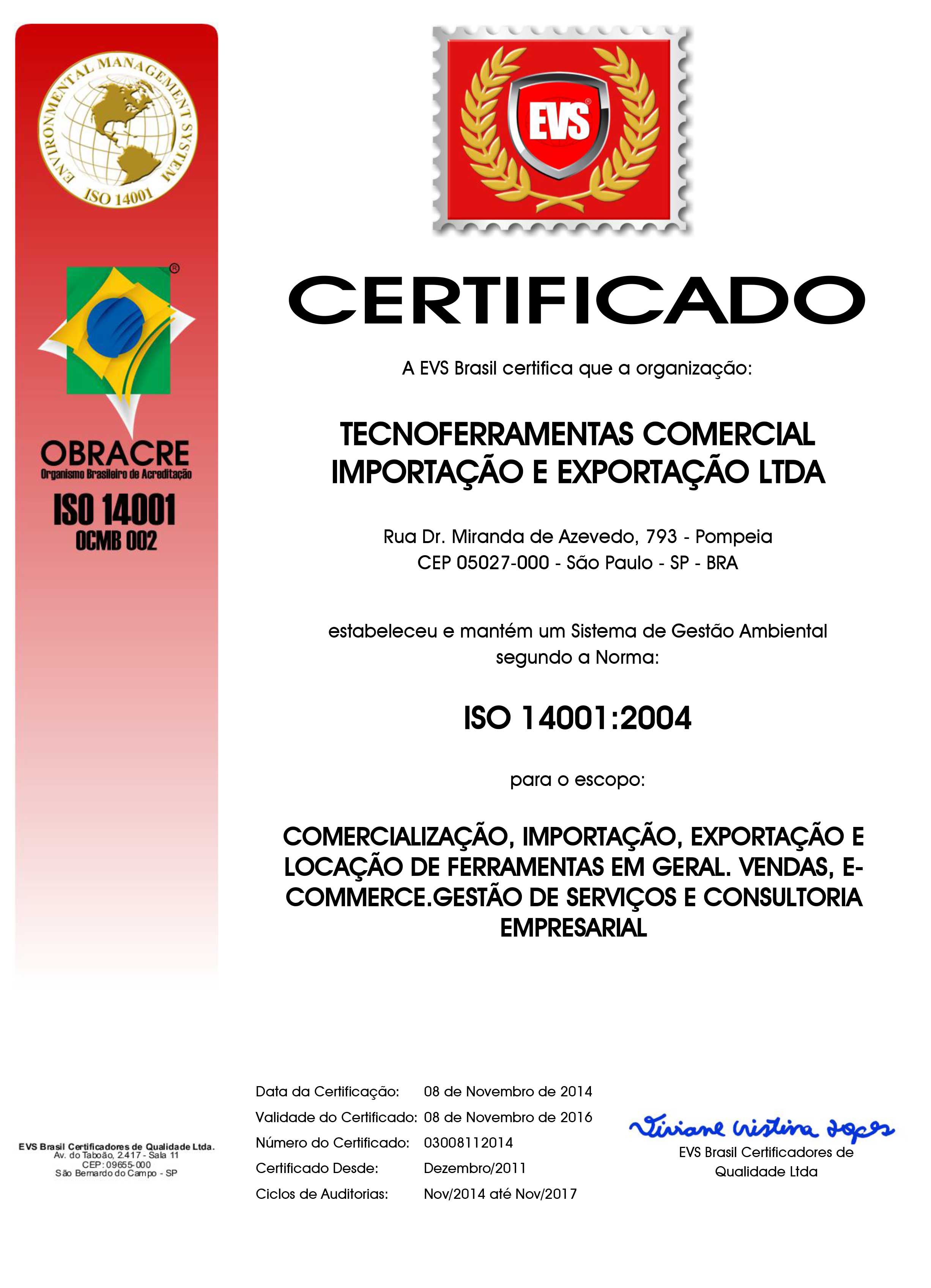 ISO CERTIFICADO iso certificado: